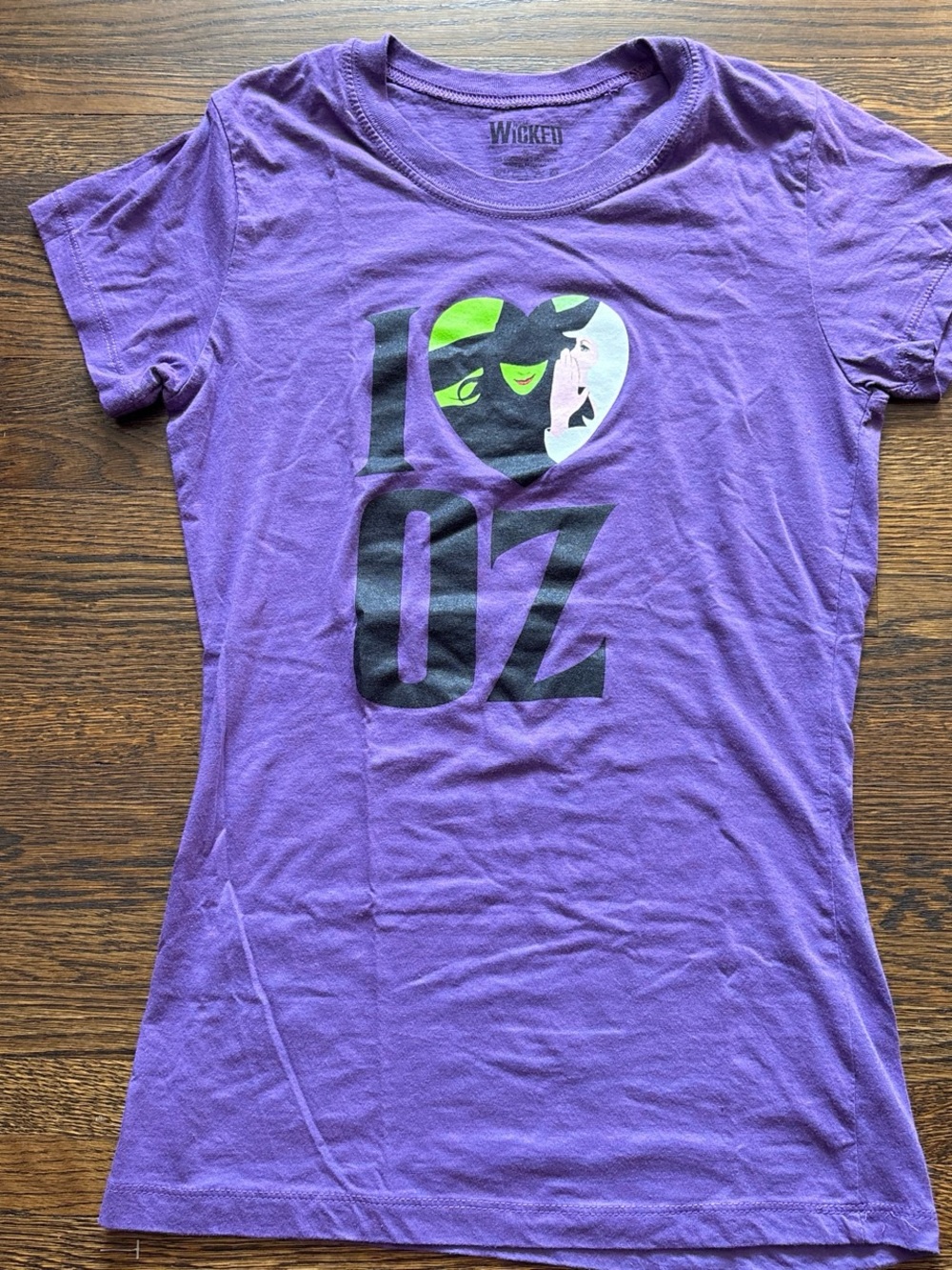 Purple 'I ♥ OZ' Graphic Tee for Girls